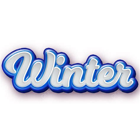 Winter D Text Effect Winter Winter D Text Effect Png Transparent