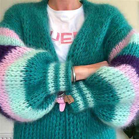 Ravelry Mypz Long Mohair Cardigan Pattern By Mypz