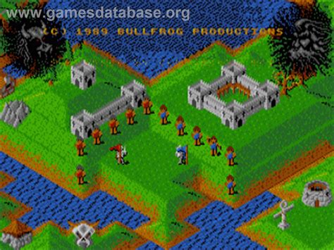 Populous Commodore Amiga Artwork In Game