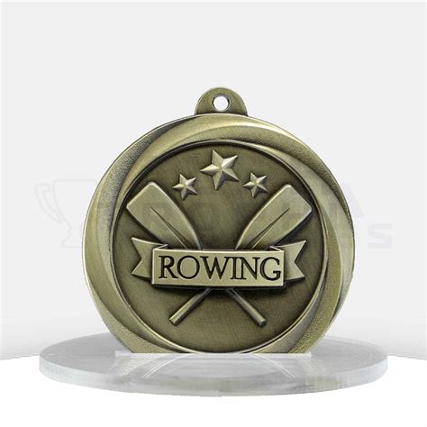 Rowing Econo Medal 50MM GOLD Alpha Trophies