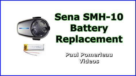 Sena Smh Battery Replacement Youtube