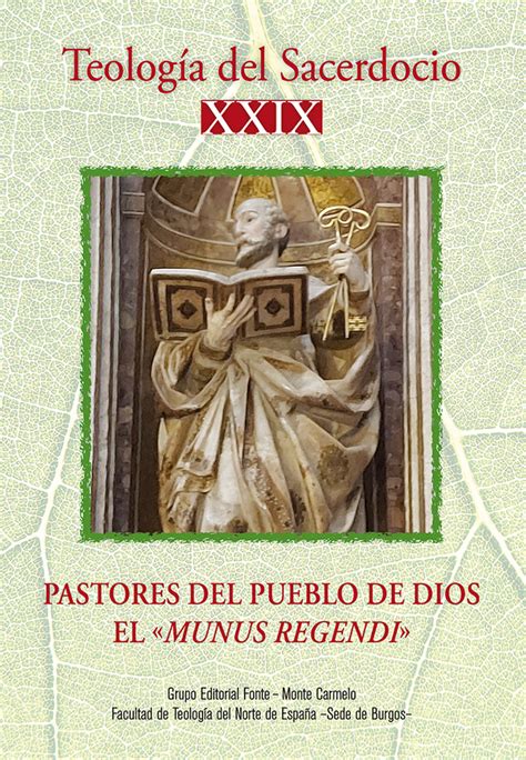 Teolog A Del Sacerdocio Xxix Pastores Del Pueblo De Dios El Munus