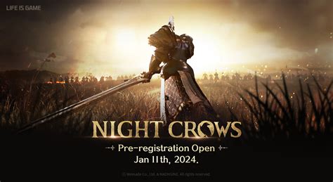 Wemade Opens A Teaser Website For Night Crows Global Version