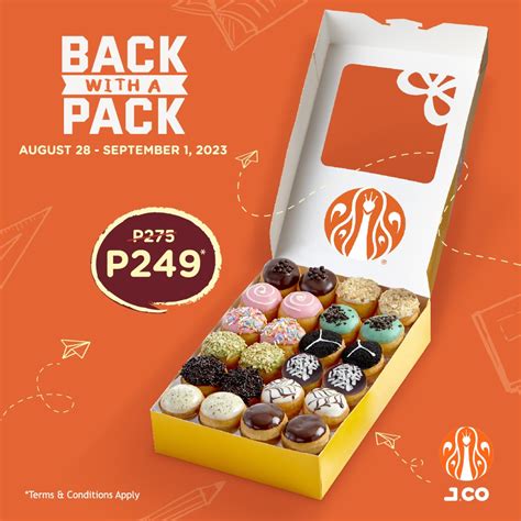 J Co Donuts Back With A Pack Promo Aug To Sept Proud Kuripot