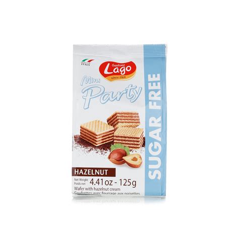 Lago Mini Party Wafer Hazelnut 125g Waitrose UAE Partners