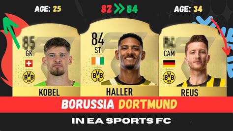 BORUSSIA DORTMUND IN EA SPORTS FC 24 FIFA 24 Ft Haller Reus