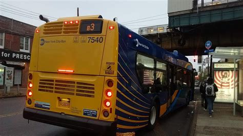 Nyct Bus Hd Bergen Beach East St Bound New Flyer Xd