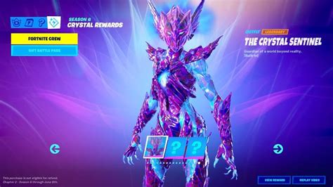 Fortnite Spire Assassin Super Level Style The Crystal Sentinel Skin