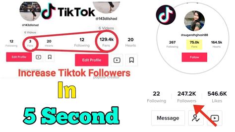 How To Increase Tik Tok Followrs And Likes Get Unlimited Followers On Tik Tok Youtube