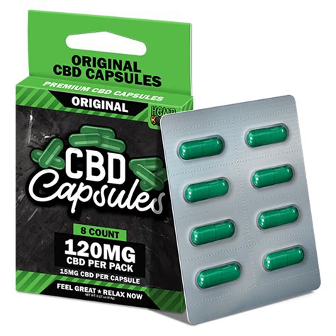 Hemp Bomb Capsules 120mg 8ct S And O Wholesale