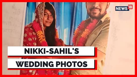 Nikki Yadav Sahil Gehlot S Temple Wedding Pics Emerge Dad Held