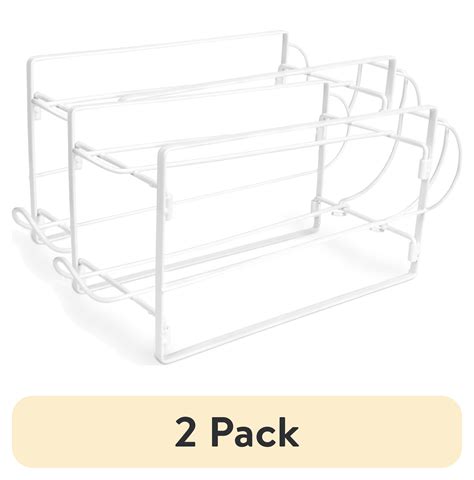 2 Pack Mainstays 2 Tier Beverage Dispenser White Walmart