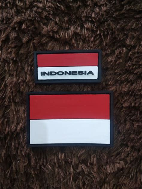 Satu Set Patch Rubber Bendera Merah Putih Lazada Indonesia