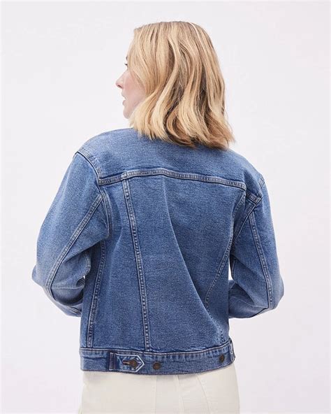 Oversized Denim Jacket Rwandco