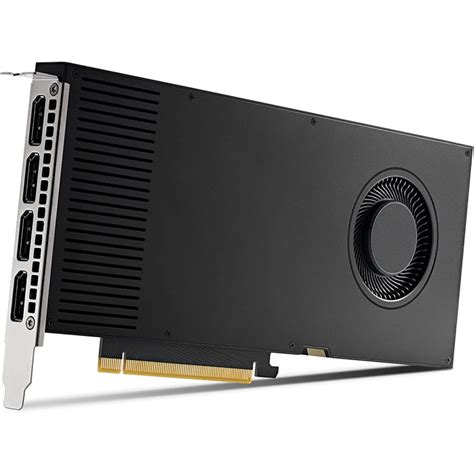 PNY NVIDIA RTX A4000 16GB GDDR6 4x DisplayPort Workstation GPU — TAA-GOV (CIS-OPT) (VCNRTX-A4000-TAA-GOV-CIS-OPT)