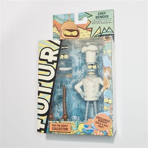 Chef Bender Futurama Toynami Action Figure In Box Ebay