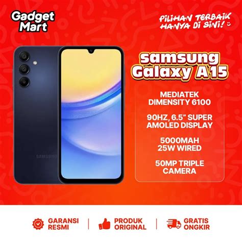 Jual Samsung Galaxy A15 5g 8 256gb Garansi Resmi Shopee Indonesia