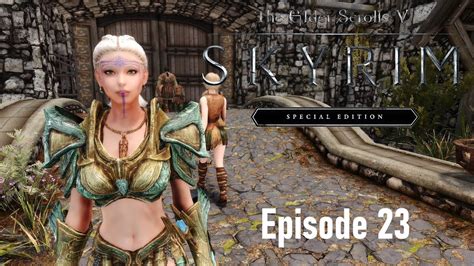 Skyrim Ultra Modded Playthrough Episode 23 Finding Gunmar For The