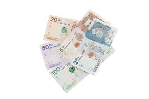 Colombian Money, bills stock photo. Image of colombian - 167180274