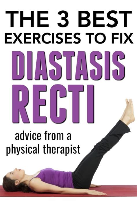 The Best Exercises To Fix Diastasis Recti Ab Separation Advice