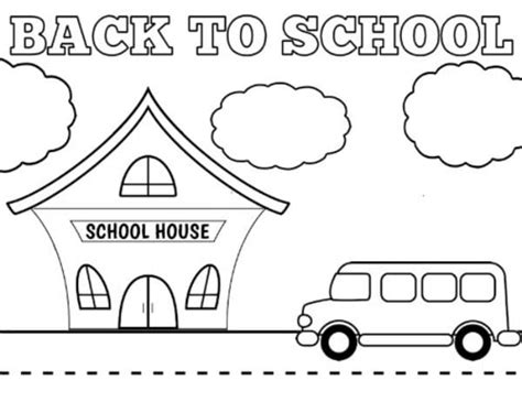 Printable Back to School Coloring Page - Free Printable Coloring Pages ...