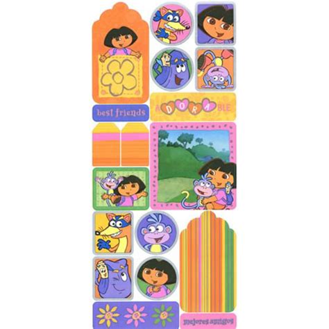 Dora Tag Sticker Sandylion Scrapbookoutlet Net