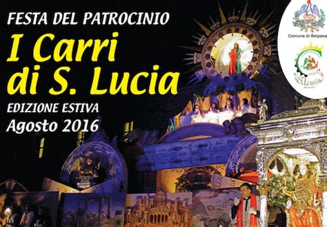 Belpasso Festa Del Patrocinio I Carri Di Santa Lucia Etnalife