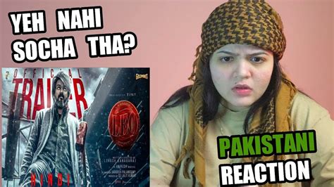 Pakistani React On LEO Hindi Official Trailer Thalapathy Vijay