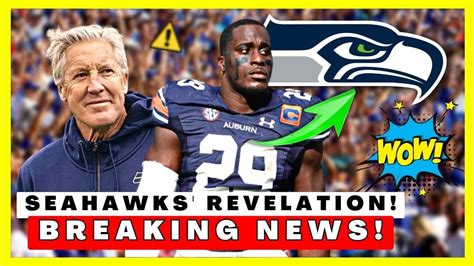 EXCELLENT NEWS SEAHAWKS RISING STAR SEAHAWKS NEWS TODAY NFL NEWS