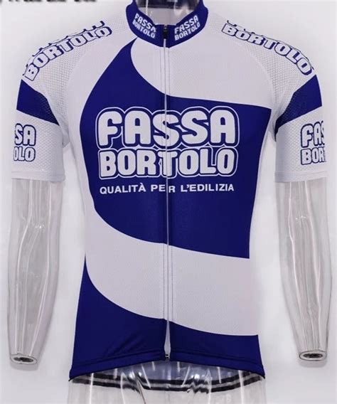 Fassa Bortolo retro cycling jersey 2004 - Pulling Turns