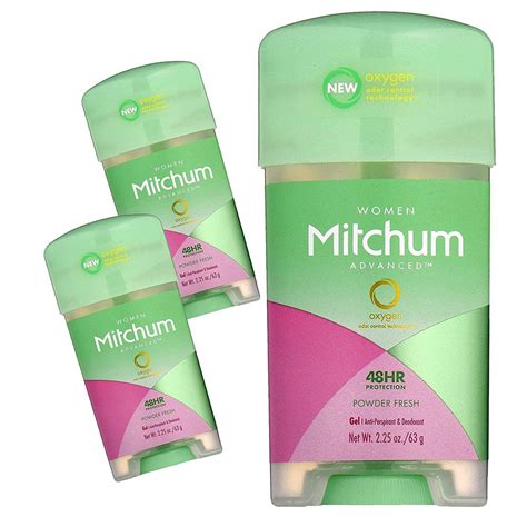 3 Pack Lady Mitchum Odor Control Antiperspirant And Deodorant Powder