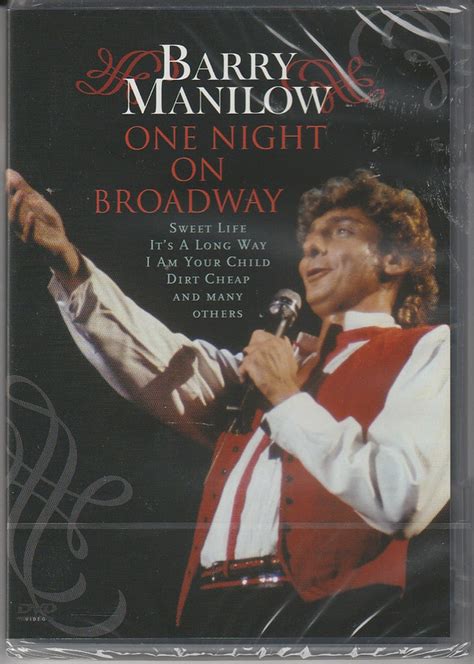 Barry Manilow - One Night On Broadway (2008, Region ALL, DVD) | Discogs