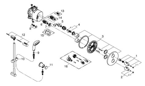 Grohtherm Concealed Shower Set Grohe