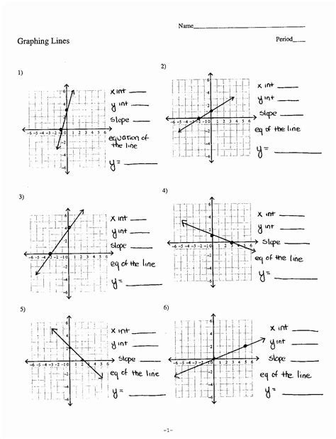 Lesson 5 Homework Practice Slope Intercept Form Answer Key Homework