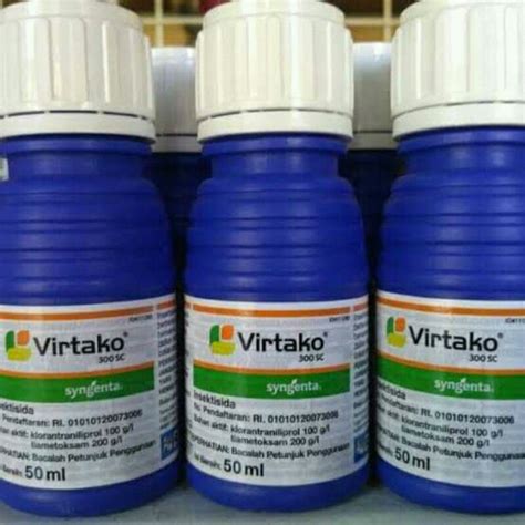 Jual Insektisida Virtako 300SC 50 Ml Obat Hama Wereng Dan Ulat