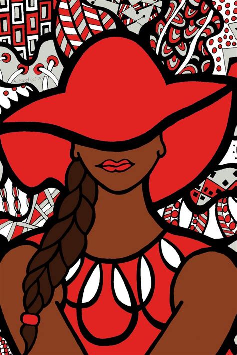 Delta Sigma Theta Sorority Inspired Wall Art Delta Art Girls Cartoon Art Inspiring Art Prints