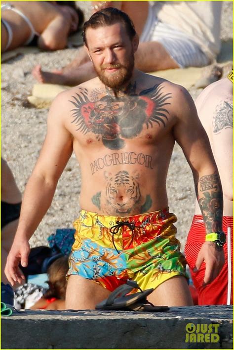 Photo Conor Mcgregor Shirtless At The Beach 66 Photo 4469977 Just