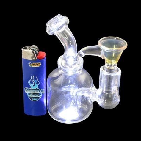 Phenomini Glass Bubbler Water Pipe Chameleon Glass