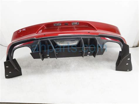 Sold 2020 Ford Mustang Rear Bumper Cover Red JR3Z 17K835 AAPTM