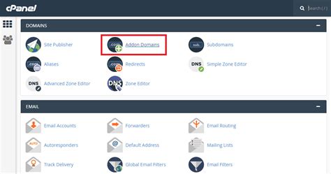 ServerFreak Technologies Sdn Bhd How To Create Addon Domain In CPanel