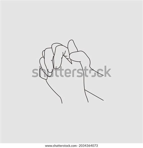 Hand Sign Pray Symbol Logo Design Stock Vector (Royalty Free) 2034364073 | Shutterstock