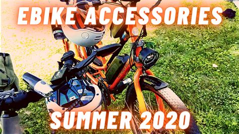 Summer 2020 Electric Bike Accessories | What I Use - Ebike Escape