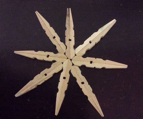 Clothespin Star Diy Christmas Gifts Best Christmas Gifts Crafts