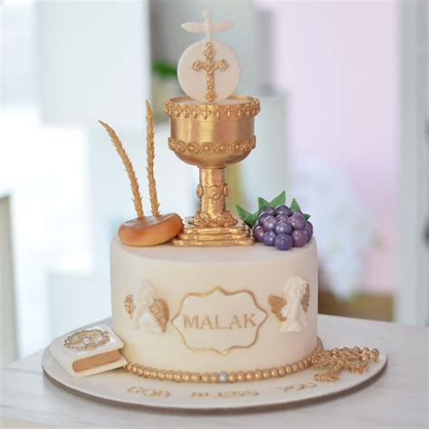 Christening Cake 11 The House Of Cakes Dubai