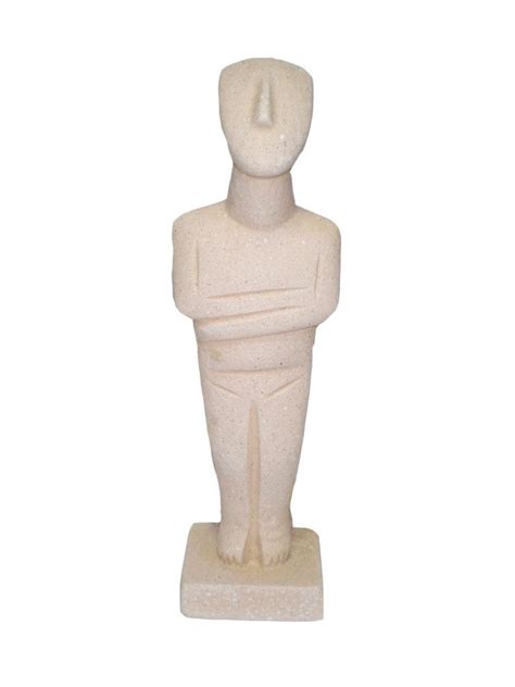 Female Cycladic Figurine Of The Spedos Variety Cycladic Art