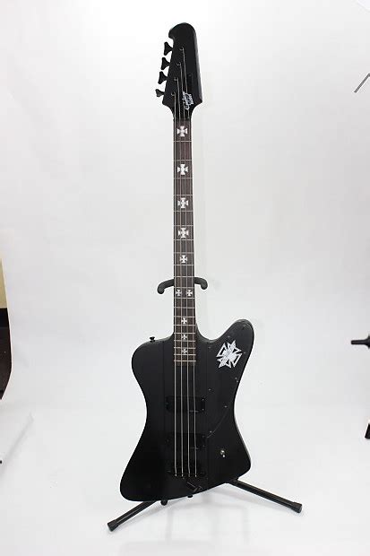 Epiphone Blackbird Nikki Sixx Bass Black Reverb