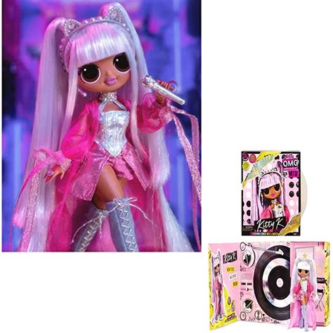 Lol Surprise Omg Remix Kitty K Fashion Doll Com 25 Surpresas Um Presente De Aniversário Para