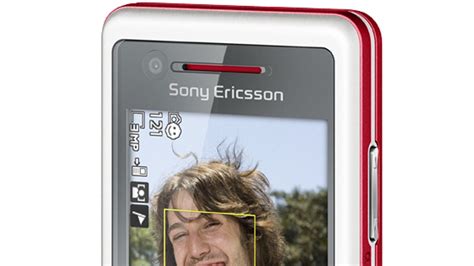 Sony Ericsson C Cyber Shot In Energetic Red Glamour Uk