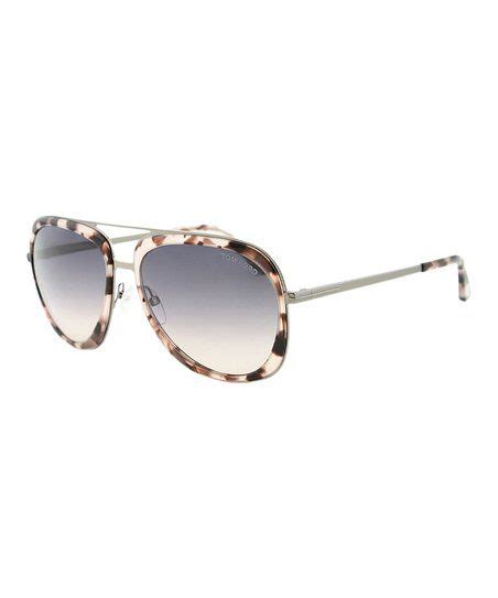 Tom Ford Gray Purple Havana And Violet Gradient Sam Sunglasses Zulily Sunglasses Purple Glasses