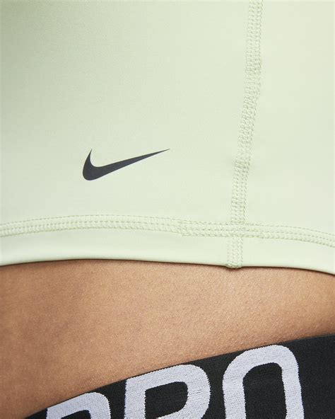 Nike Pro Dri Fit Women S Crop Tank Top Nike Uk